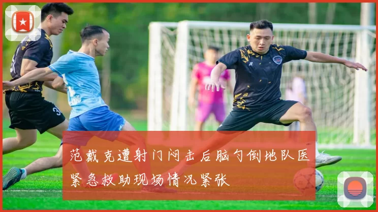 范戴克遭射门闷击后脑勺倒地队医紧急救助现场情况紧张